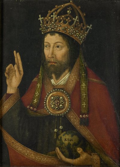 Christ as Salvator Mundi by Anonymous Anonymous