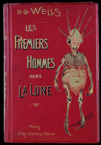 Cover of The First Men in the Moon by H. G. Wells by Anonymous Anonymous