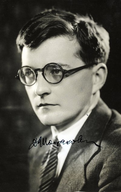 Portrait of the Composer Dmitri Shostakovich, Anonymous by Anonymous Anonymous