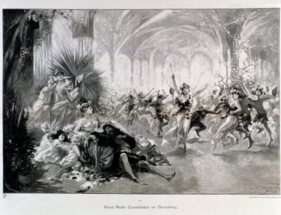 Illustration for Tannhauser by Wagner by Anonymous Anonymous