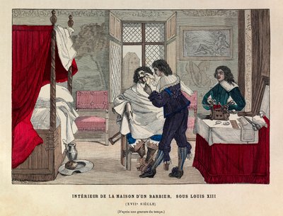Interior of a Barber