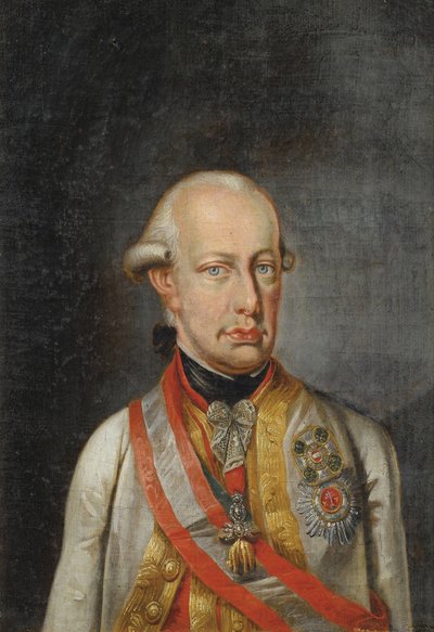 Portrait of Leopold II, Holy Roman Emperor by Anonymous Anonymous