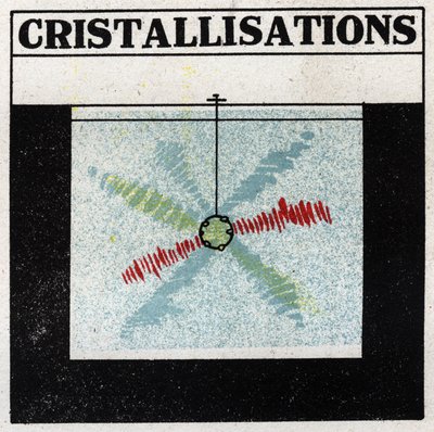 Light projection: crystallization. Anonymous illustration of 1925. Private collection. by Anonymous Anonymous