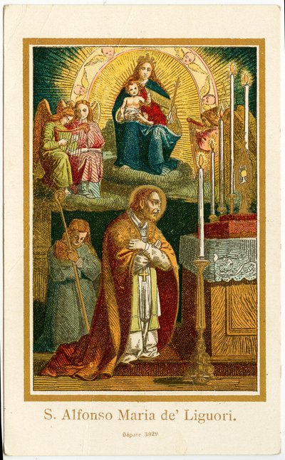 Alfonso Maria de Liguori by Anonymous Anonymous