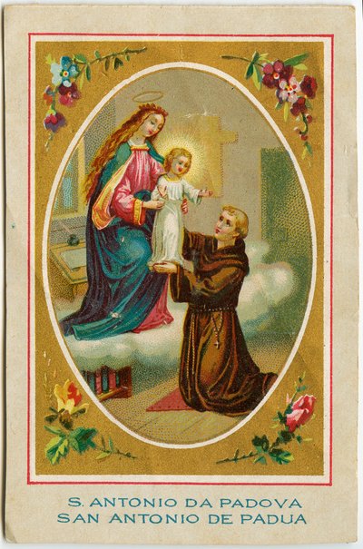 Anthony of Padua or Anthony of Lisbon by Anonymous Anonymous