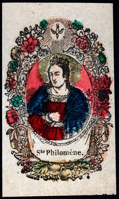 Saint Philomene (engraving) by Anonymous Anonymous