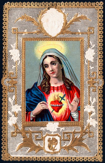 Pious Image: Virgin of Pain by Anonymous Anonymous