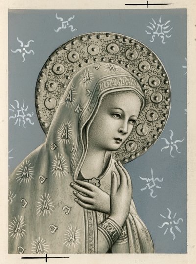 The Virgin Mary by Anonymous Anonymous