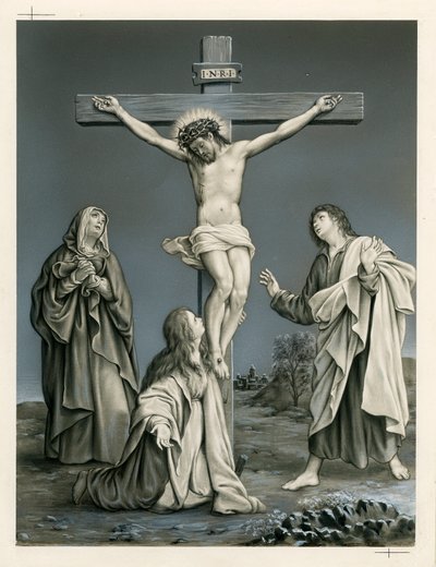 The Crucifixion (engraving) by Anonymous Anonymous