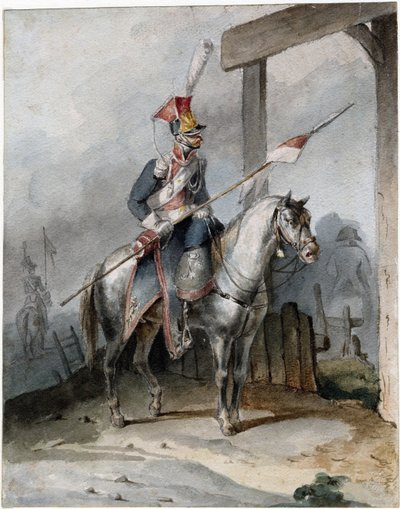 Polish Chevauleger of the French Imperial Guard by Anonymous Anonymous