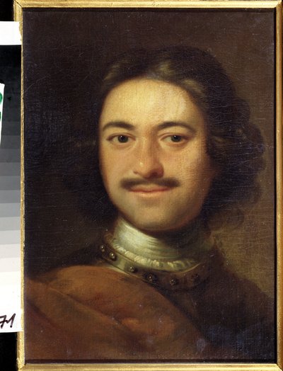 Portrait of the Emperor Peter I the Great by Anonymous Anonymous