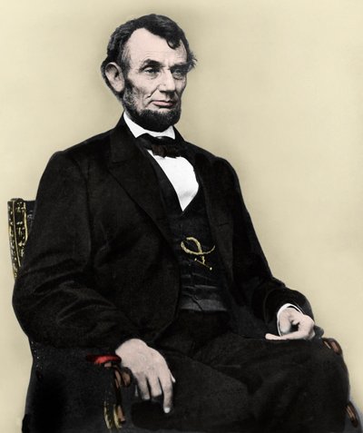 Portrait of Abraham Lincoln, 16th President of the United States of America by Anonymous Anonymous