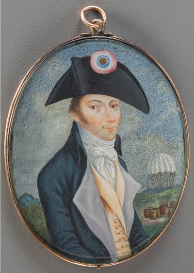 Portrait of Andre Jacques Garnerin by Anonymous Anonymous