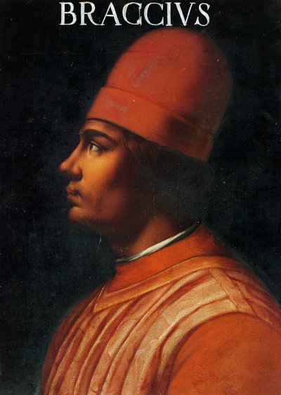 Portrait of Andrea Fortebracci, also known as Braccio da Montone by Anonymous Anonymous