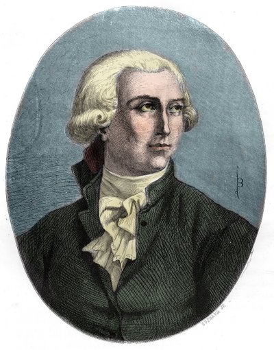 Portrait of Antoine Laurent Lavoisier, French chemist by Anonymous Anonymous
