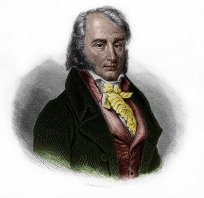 Portrait of Benjamin Constant (1767 - 1830), Swiss born French nobleman, thinker, writer and politician. in 