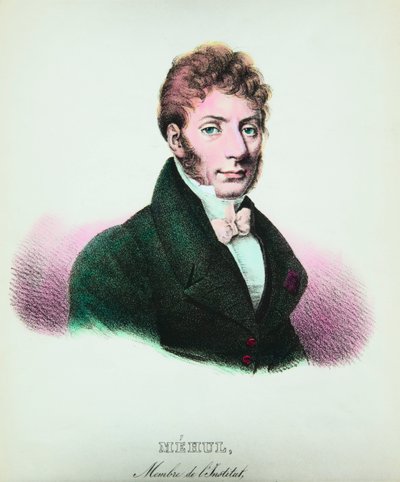 Portrait of Etienne Nicolas Mehul (1763-1817) composer by Anonymous Anonymous