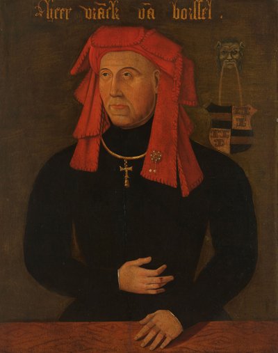 Portrait of Frank van Borselen by Anonymous Anonymous