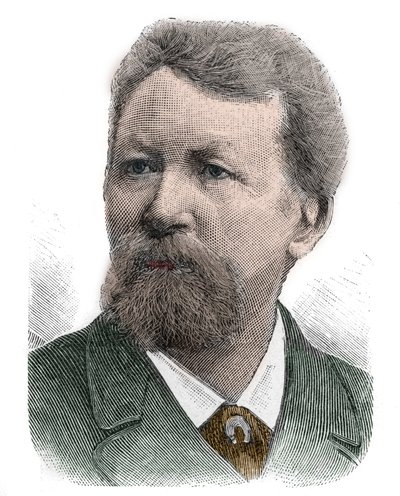 Portrait of Friedrich Gerhard Rohlfs (1831-1896) German geographer, explorer, author and adventurer - Friedrich Gerhard Rohlfs, German geographer, explorer of Africa and writer by Anonymous Anonymous