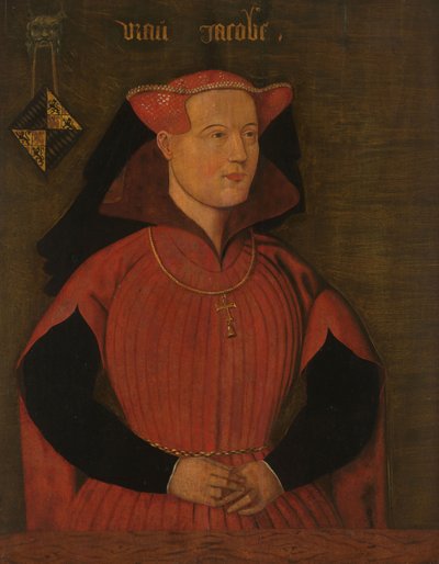 Portrait of Jacoba of Bavaria by Anonymous Anonymous