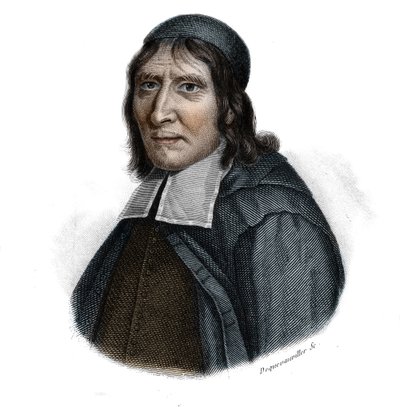 Portrait of Jean Hamon, French physician and Jansenist in 