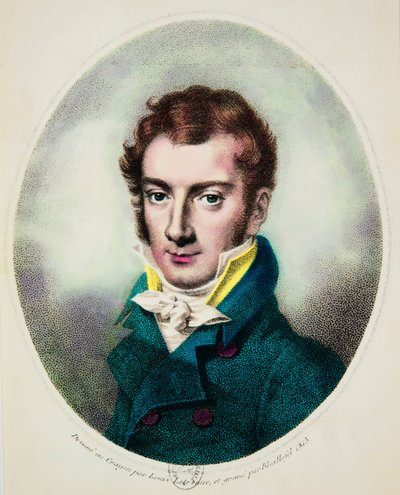 Portrait of Joseph Mayseder (1789-1863) Austrian Violinist and Composer, Private Collection by Anonymous Anonymous