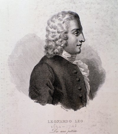Portrait of Leo Leonardo (Engraving) by Anonymous Anonymous