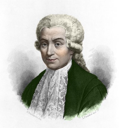 Portrait of Luigi Galvani, Italian physicist and physician by Anonymous Anonymous