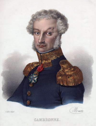 Portrait of Pierre Cambronne by Anonymous Anonymous