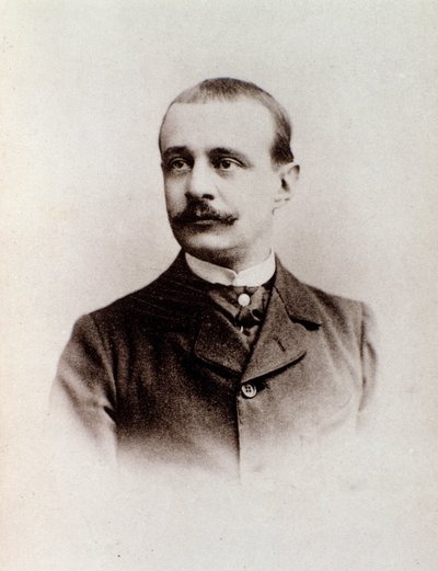 Portrait of English Composer Charles Bordes (b/w photo, c.1900) by Anonymous Anonymous