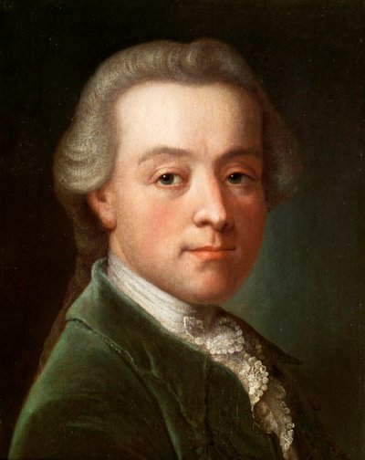 Portrait of the Composer Wolfgang Amadeus Mozart by Anonymous Anonymous