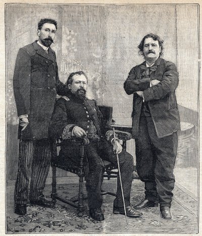 Portrait of the three 