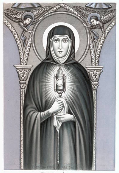 Representation of Saint Claire of Assisi by Anonymous Anonymous