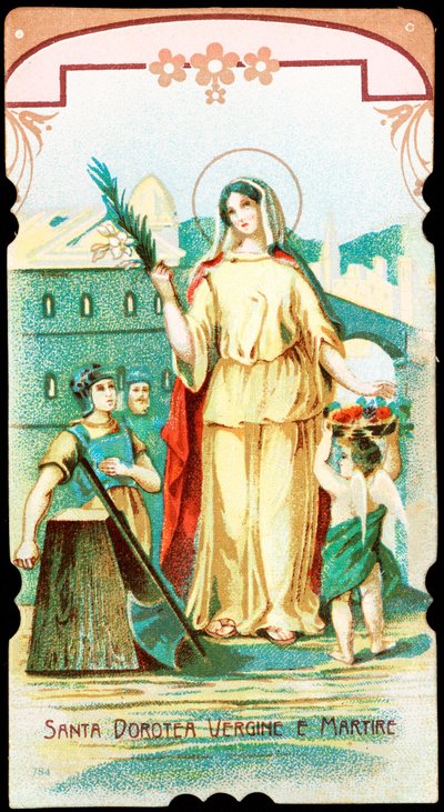 Saint Dorothee Virgin and Martyr by Anonymous Anonymous