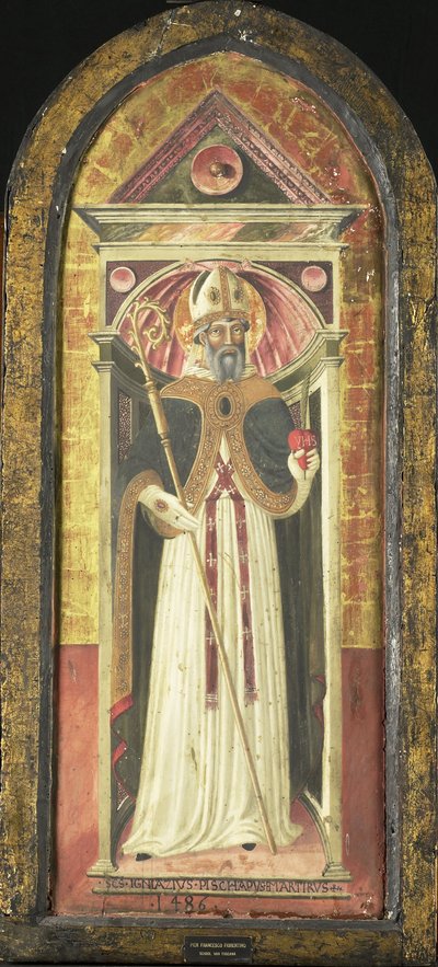 Saint Ignatius of Antioch by Anonymous Anonymous
