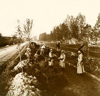 Stereoscopic Glass Plate on the First World War by Anonymous Anonymous
