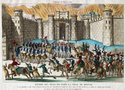 The French Entry into Moscow by Anonymous Anonymous