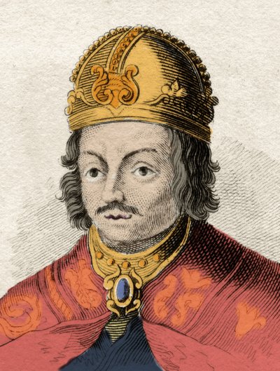The King of Castile Alfonso X the wise (Alfonso X el Sabio) (1221-1284) by Anonymous Anonymous