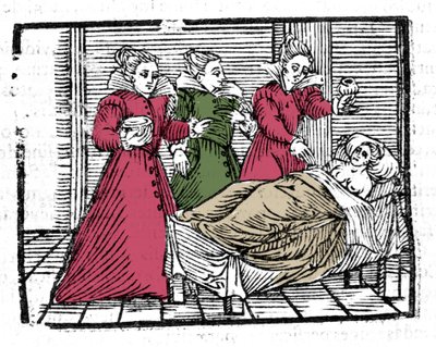 The death of the witch in 
