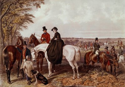 The Fox Hunt, the Encounter The Cavaliere Climbs into the Amazon by Anonymous Anonymous