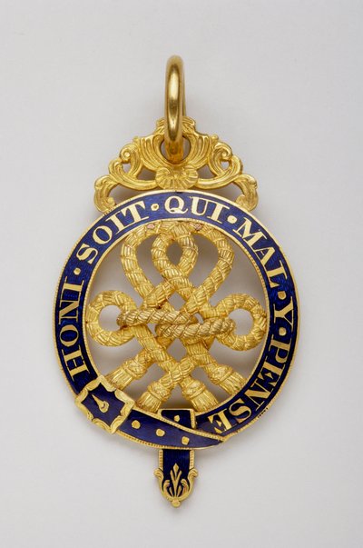 Order of the Garter: Insignia of Gentleman-Bailiff of the Black Stick by Anonymous Anonymous
