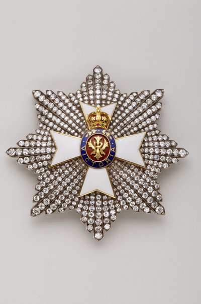 United Kingdom - Royal Order of Victoria: Plaque of Knight Grand Cross by Anonymous Anonymous