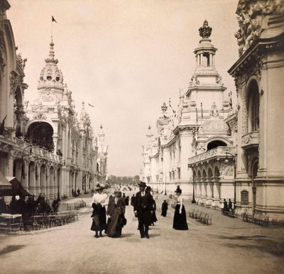 Universal Exposition of 1900 in Paris: Esplanade des Invalides by Anonymous Anonymous