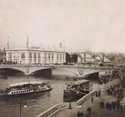 Universal Exposition of 1900 in Paris: The Palais des Congres by Anonymous Anonymous