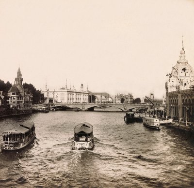 Universal Exposition of 1900 in Paris: The bridge of the Alma by Anonymous Anonymous
