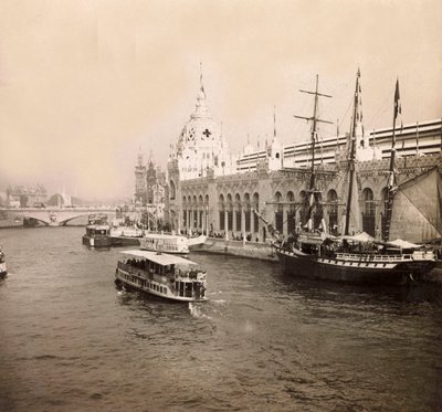Universal Exposition of 1900 in Paris: The palace of the armies of land and sea by Anonymous Anonymous