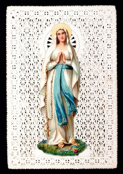 Virgin Mary (pious image) by Anonymous Anonymous