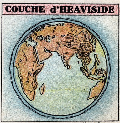 Wireless telegraphy: Heaviside layer, a layer of the earth