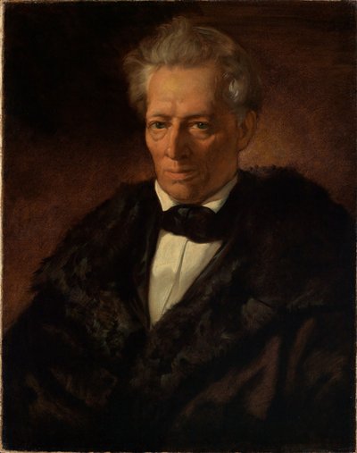 Portrait of Professor Karl Theodor Welcker by Anselm Feuerbach
