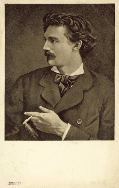 Self-portrait of Anselm Feuerbach by Anselm Feuerbach